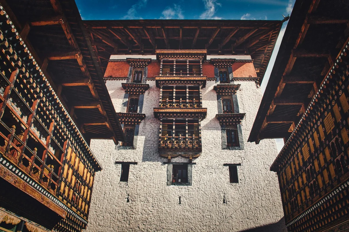 Paro Rinpung Dzong view 2