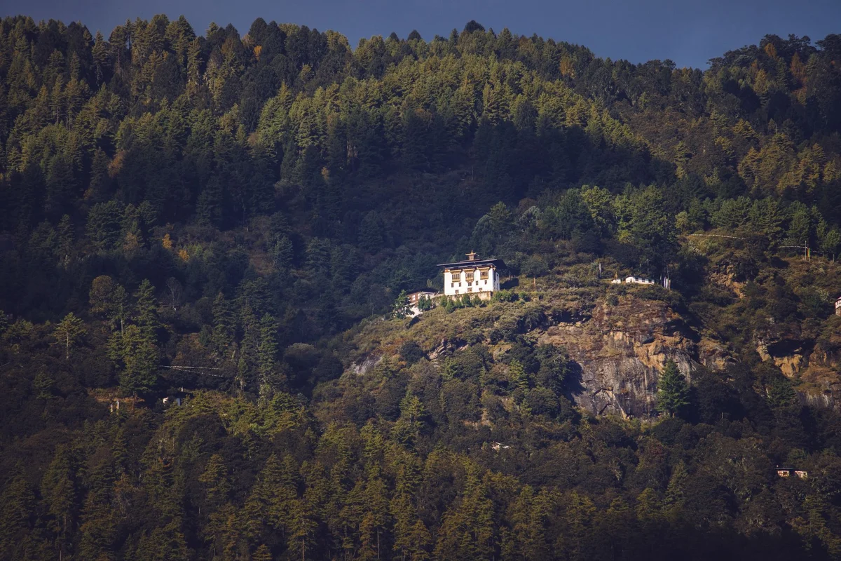 Khamsum Yulley Namgyal Chorten view 1