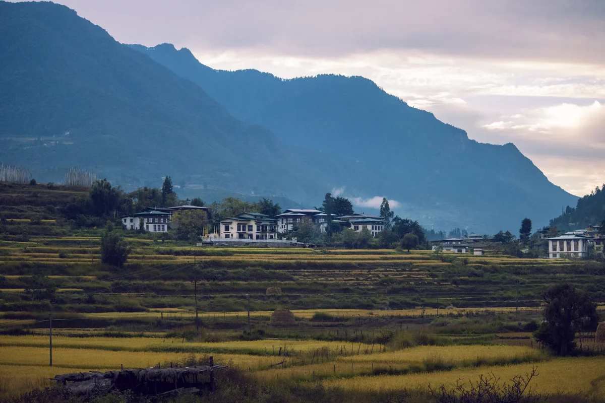 Lhakhang Karpo view 2