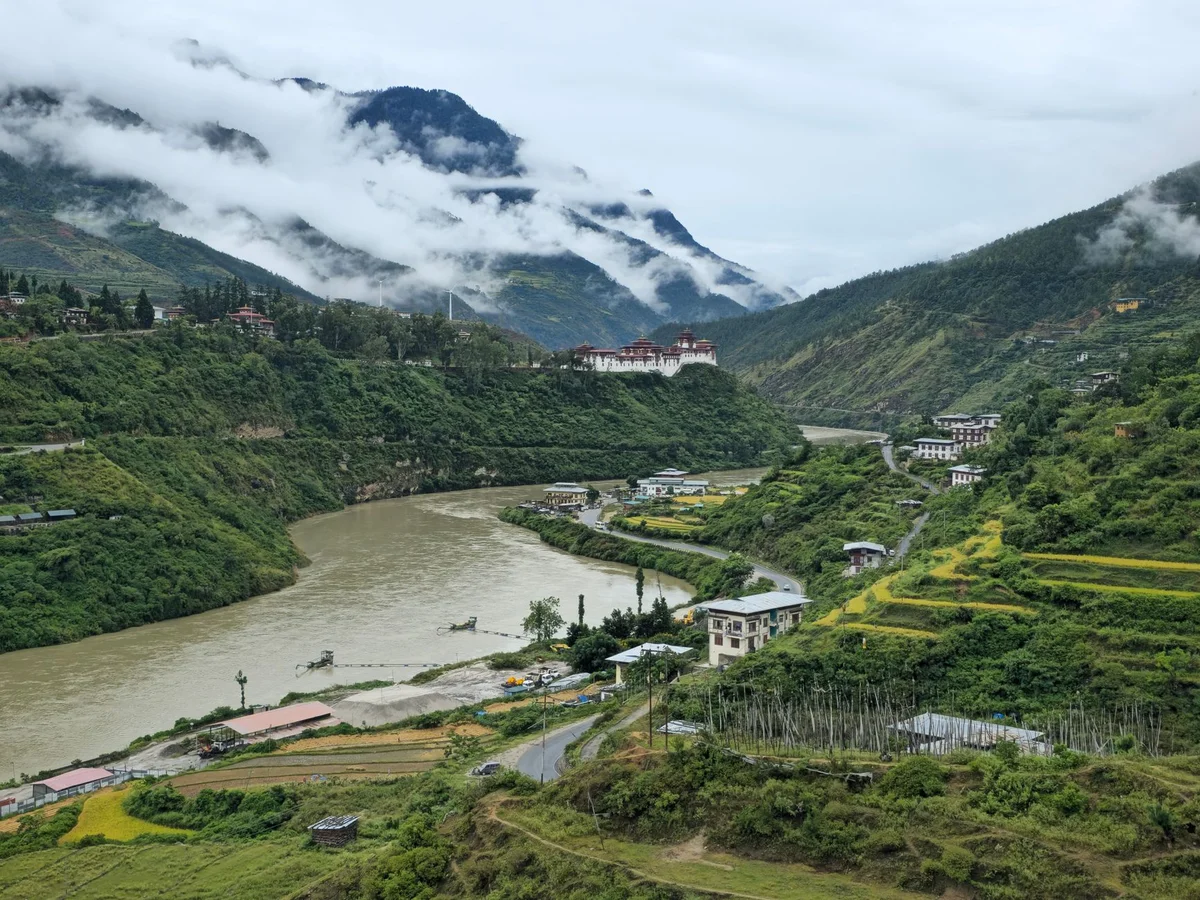 Pho Chhu River view 1