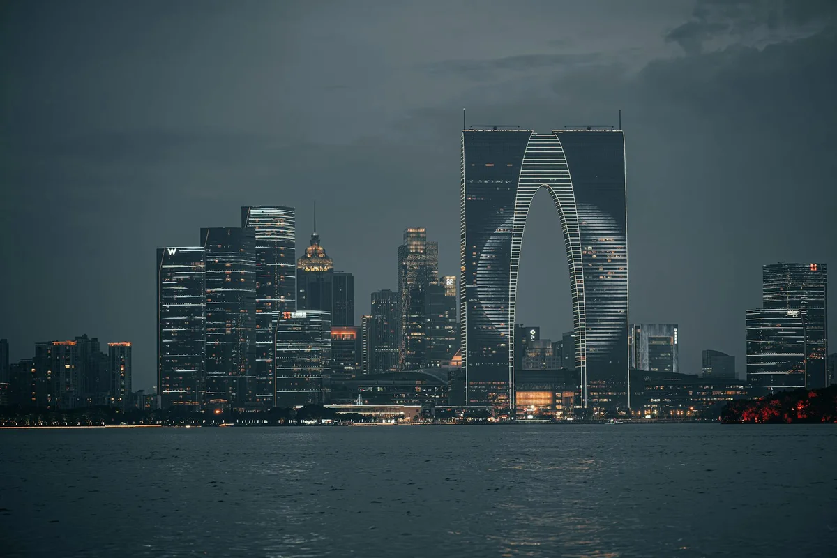 New Century Global Center view 1