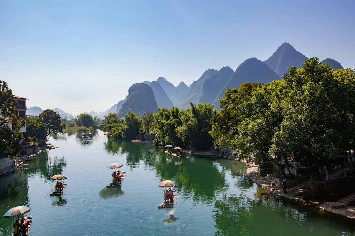 Yulong River view 1
