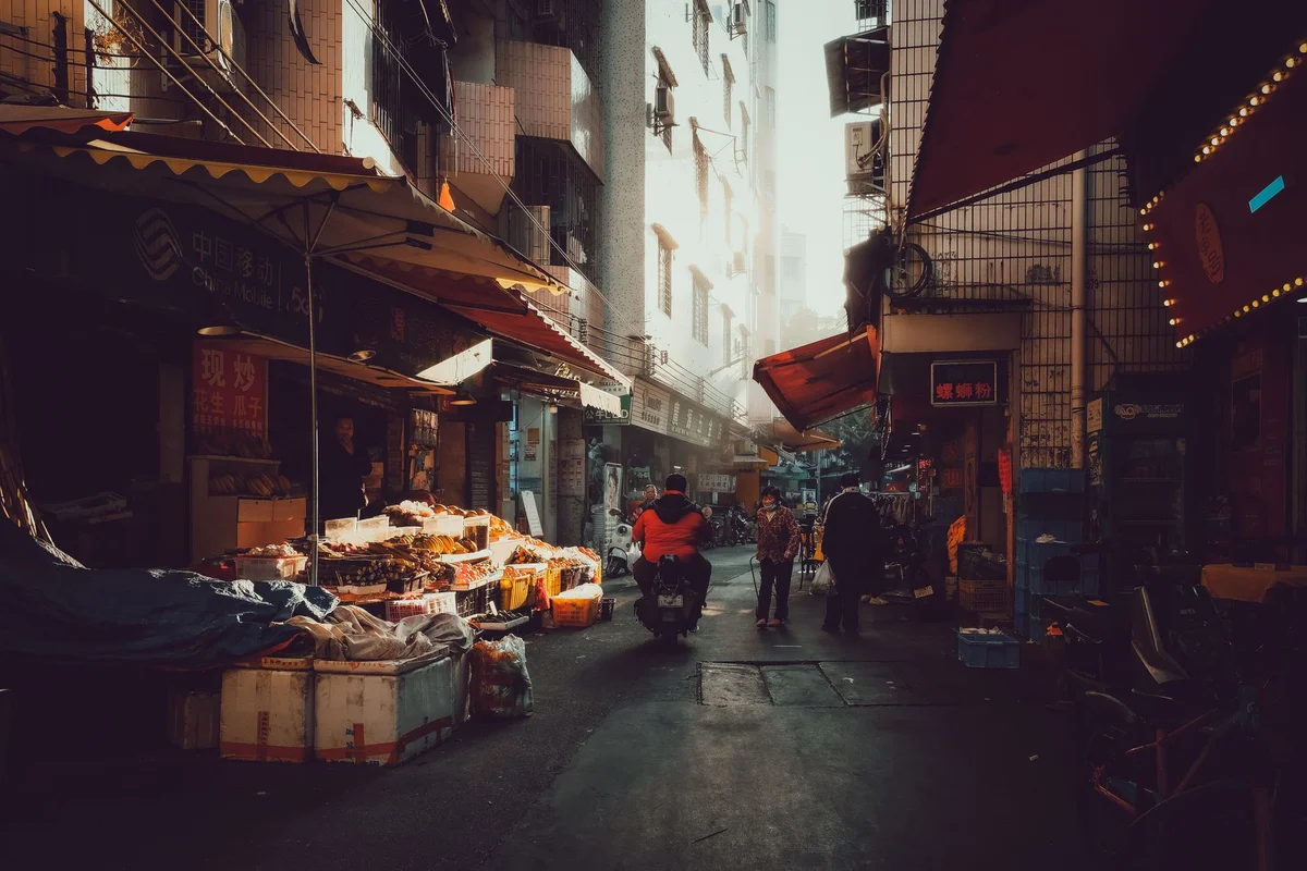 Apliu Street Flea Market view 1