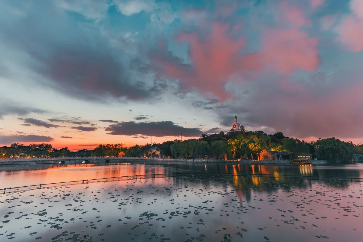 Beihai Park view 2