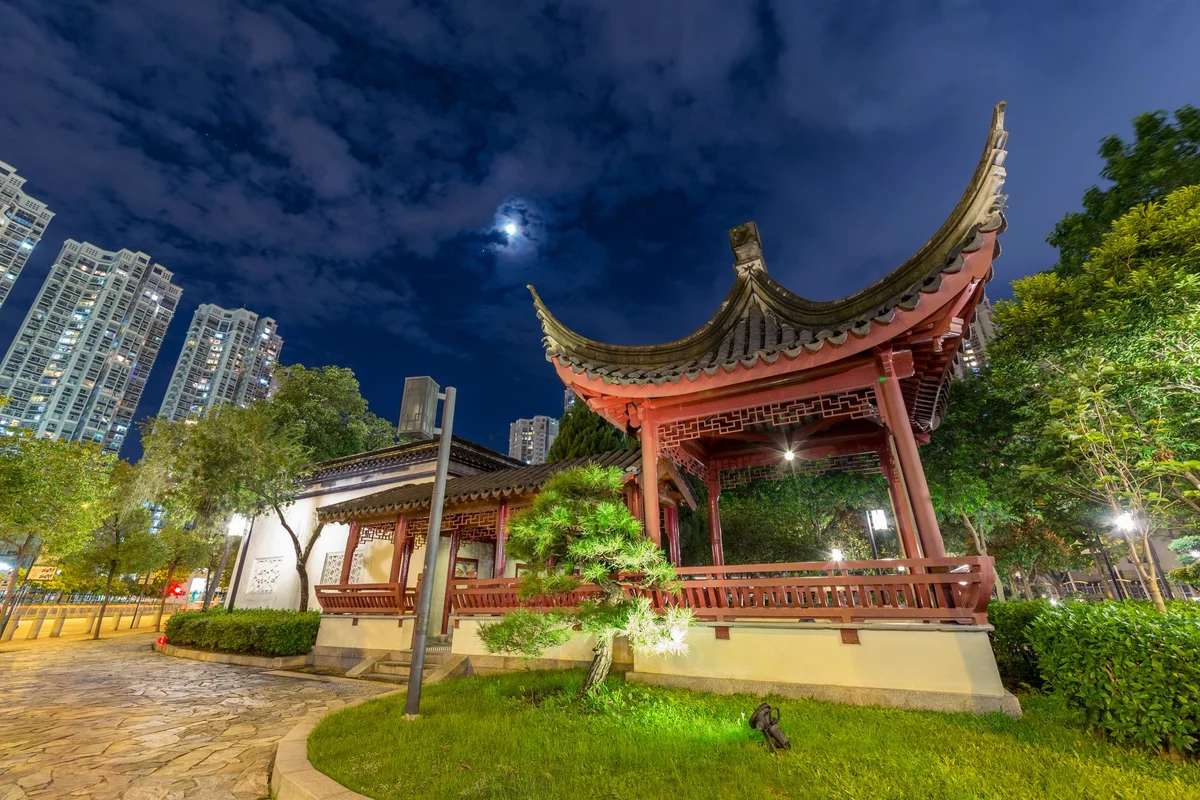 Chi Lin Nunnery view 2
