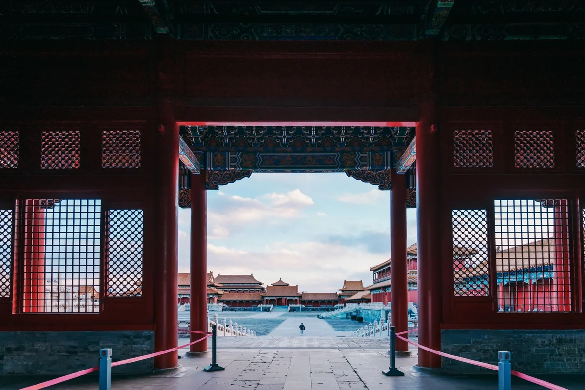 Forbidden City view 1