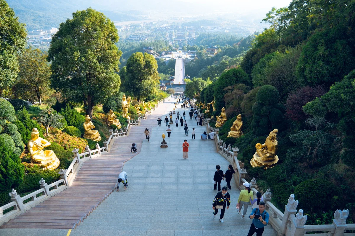 Jade Buddha Temple view 2