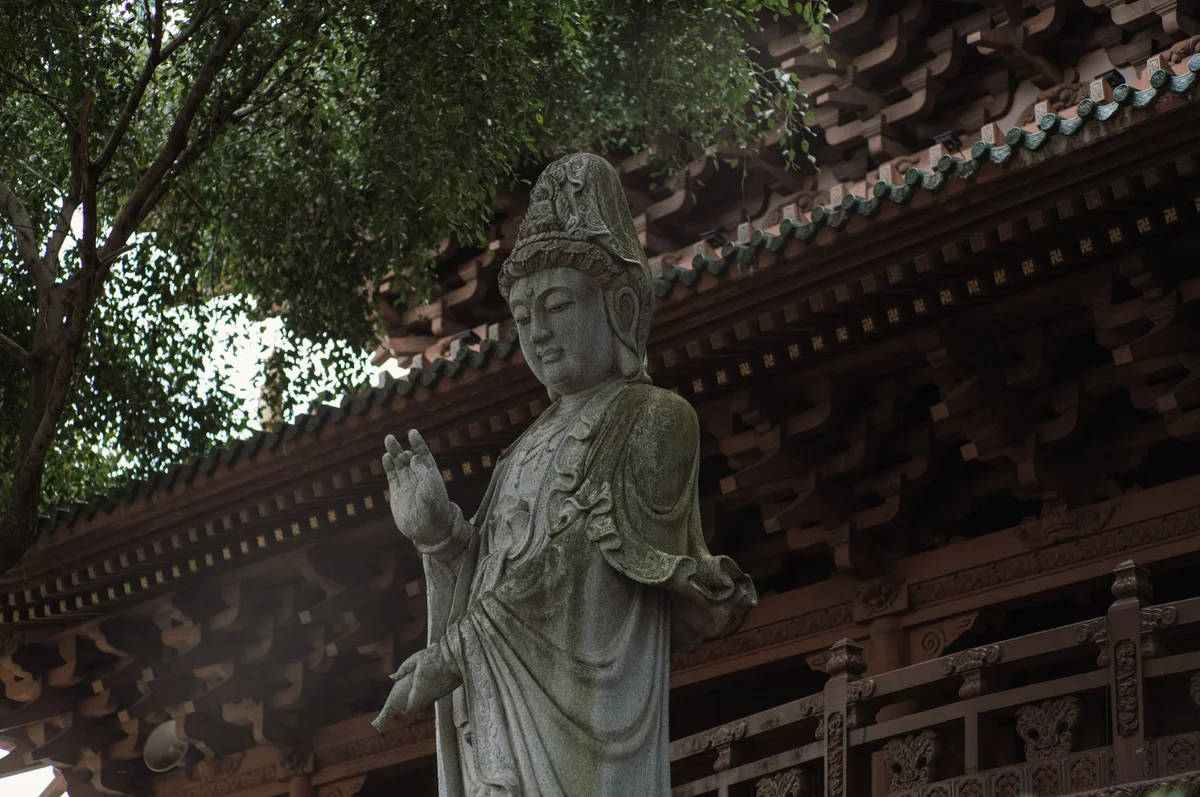 Jade Buddha Temple view 1