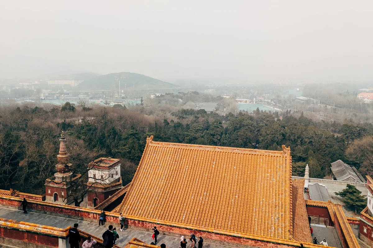 Jingshan Park view 1