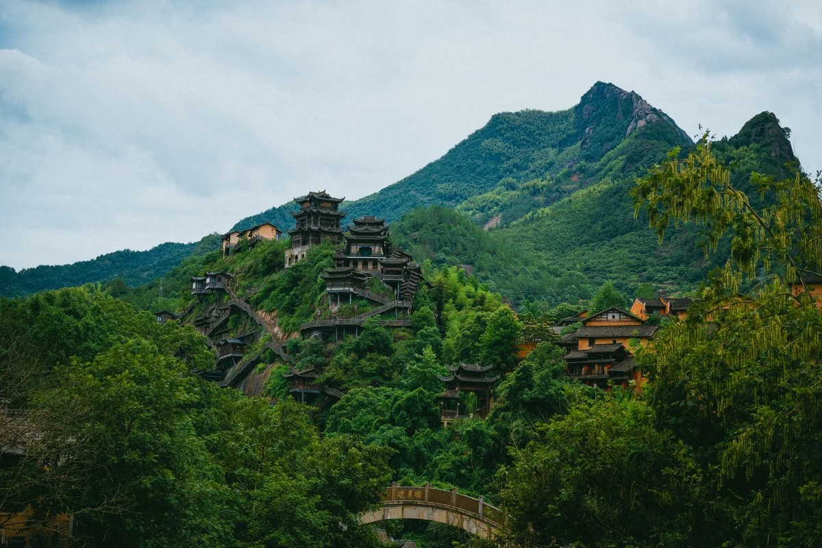 Nengren Temple view 2