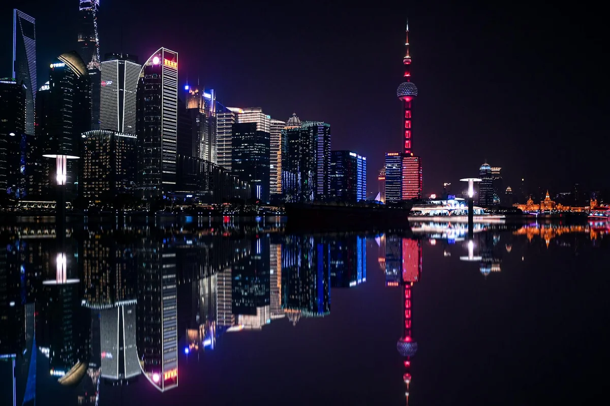 Oriental Pearl Tower view 2