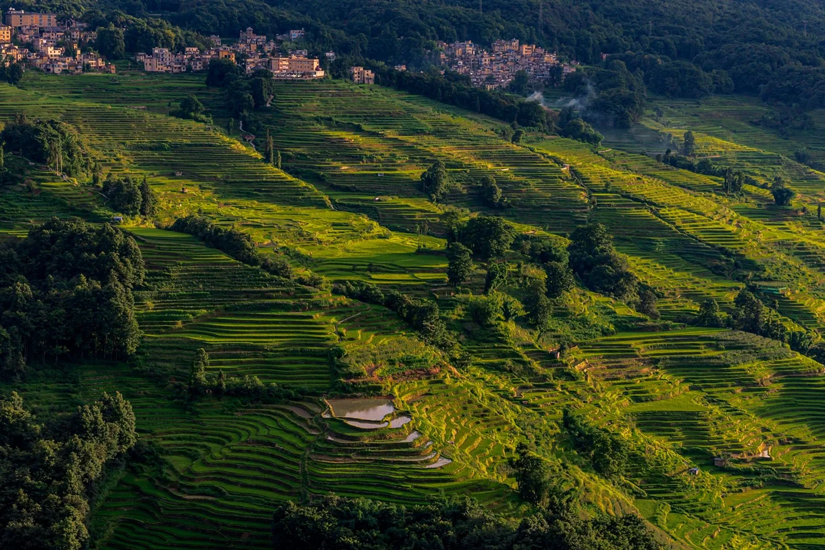 Ping'an Zhuang Village view 1