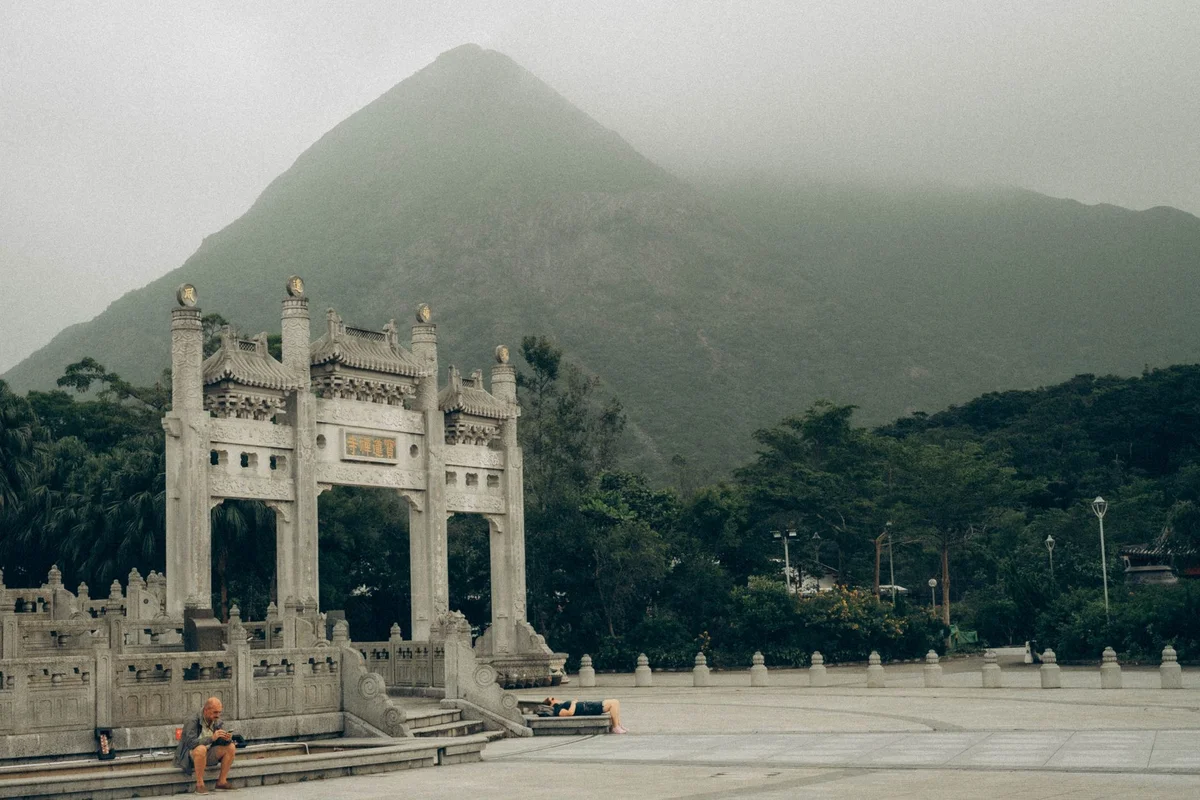 Po Lin Monastery view 2