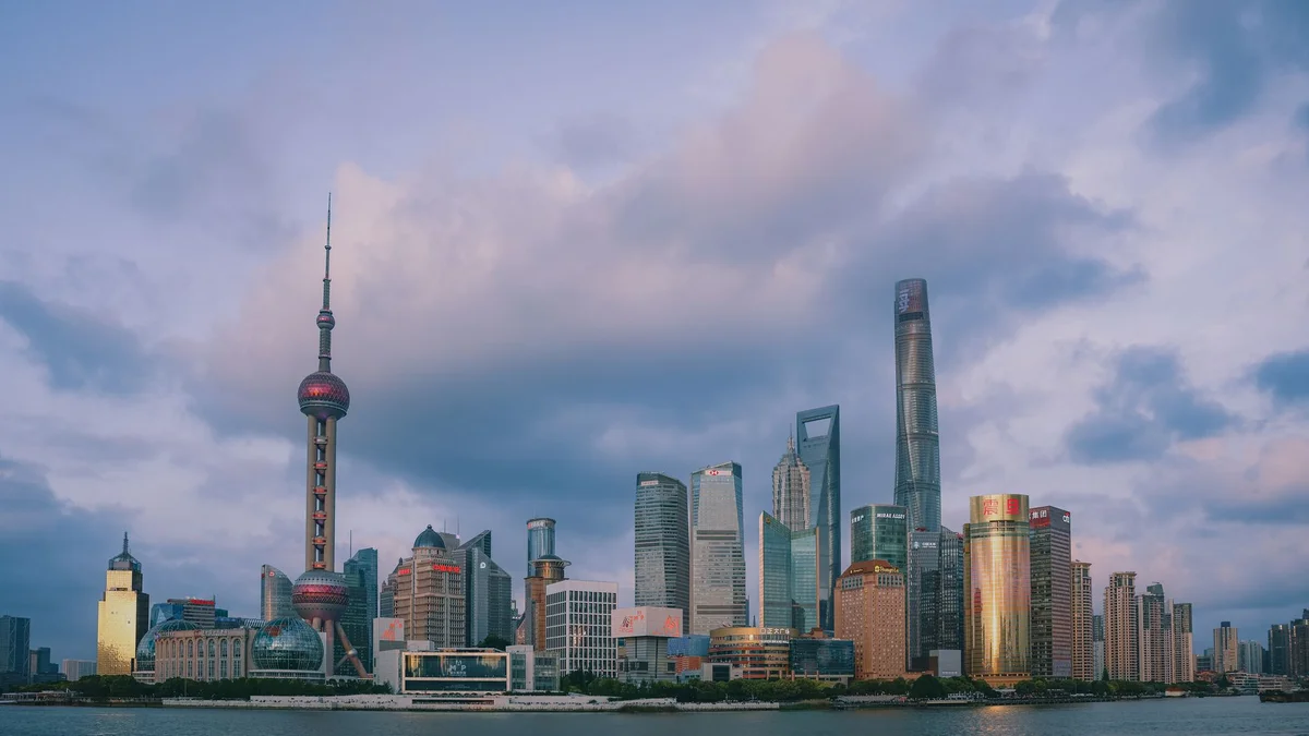 Shanghai World Financial Center view 1