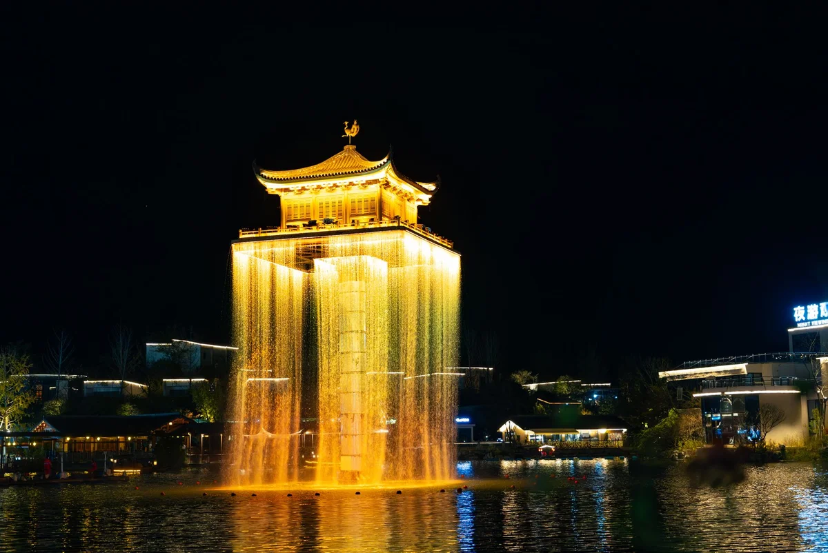 Wynn Palace Fountains feature