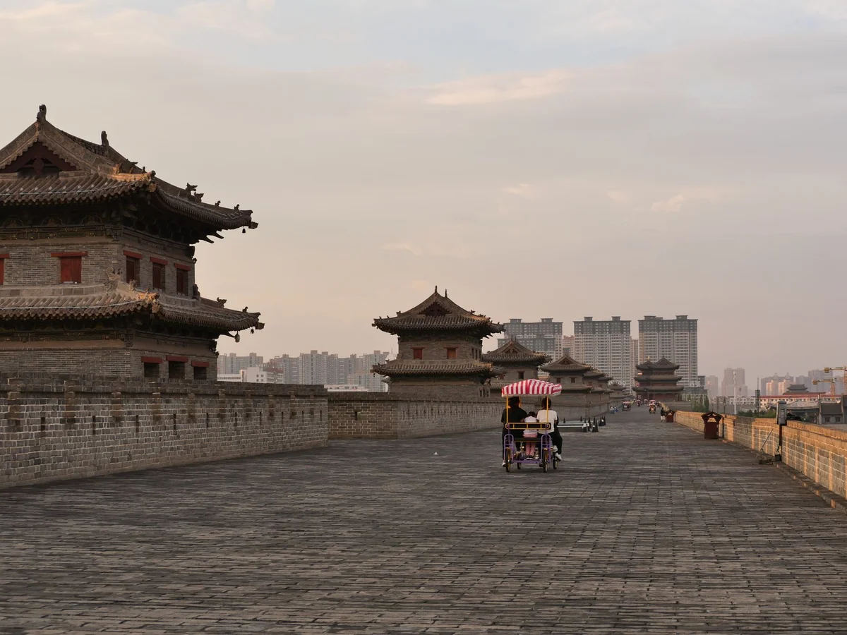 Xian City Wall feature