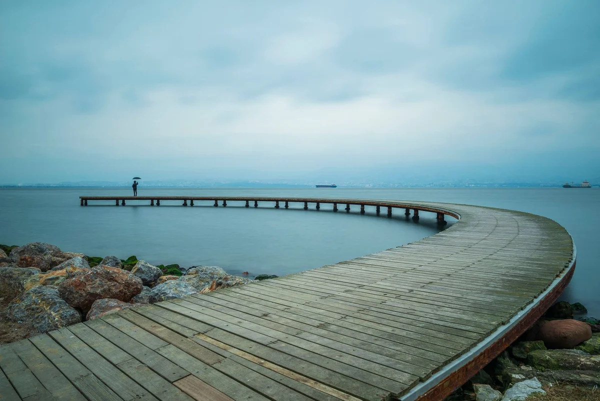 Yantian Waterfront Boardwalk view 1