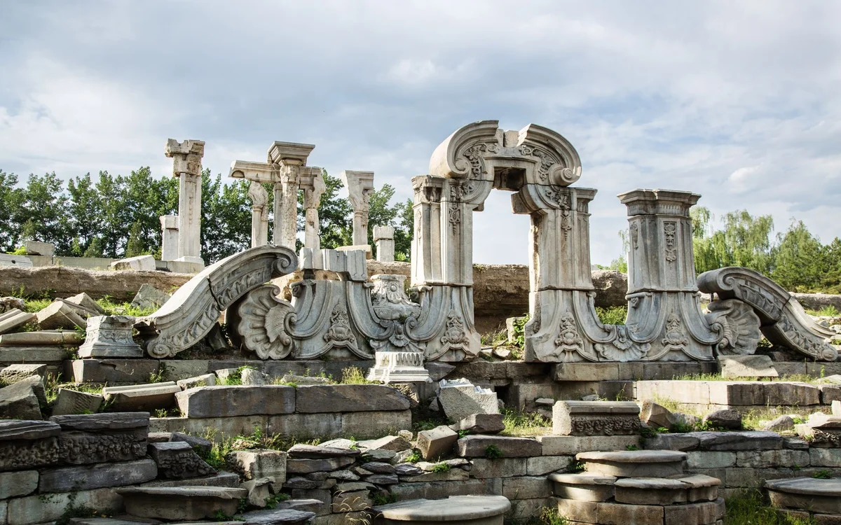 Yuanmingyuan Ruins Park view 1