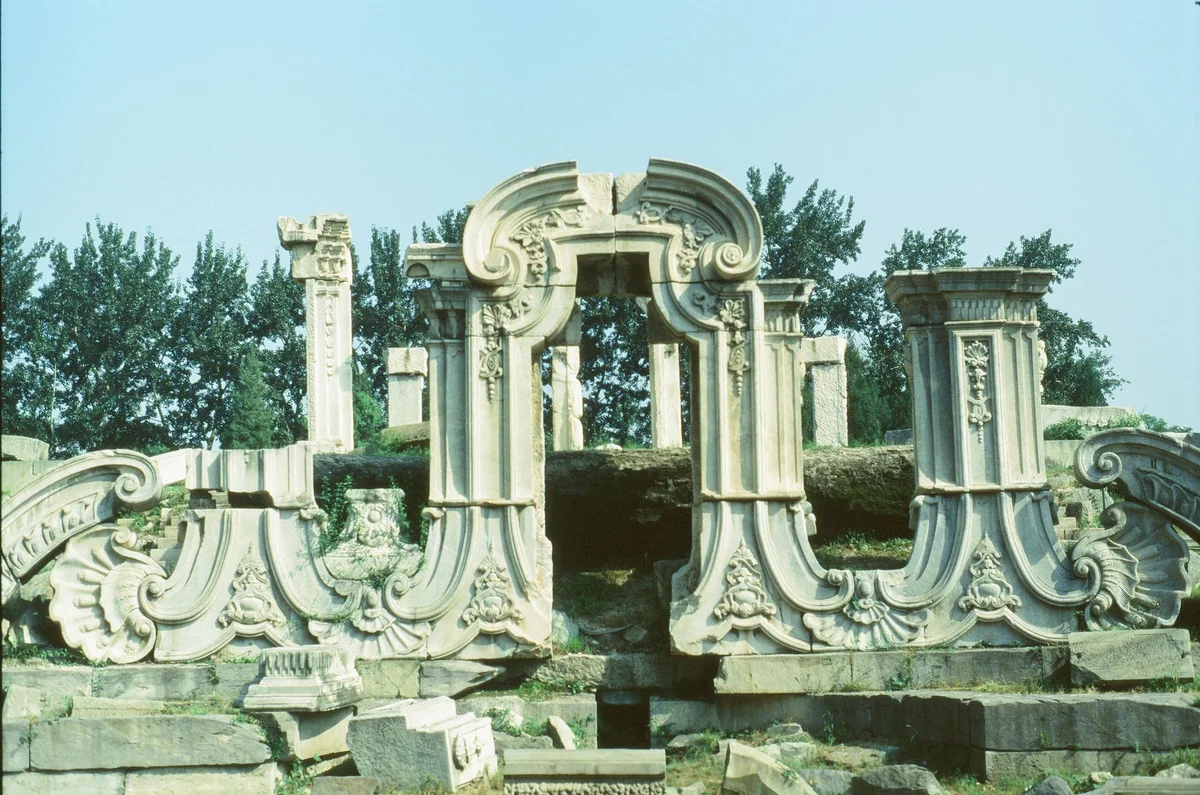 Yuanmingyuan Ruins Park view 2