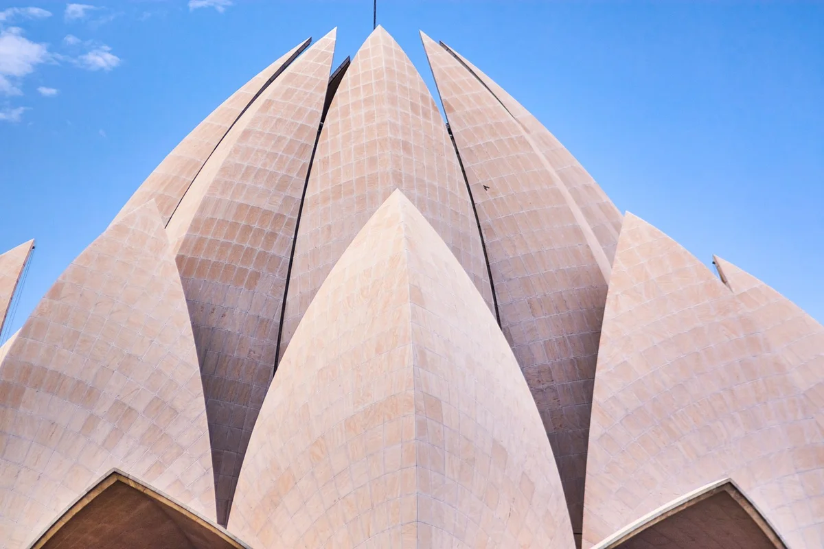 Bahai Lotus Temple feature