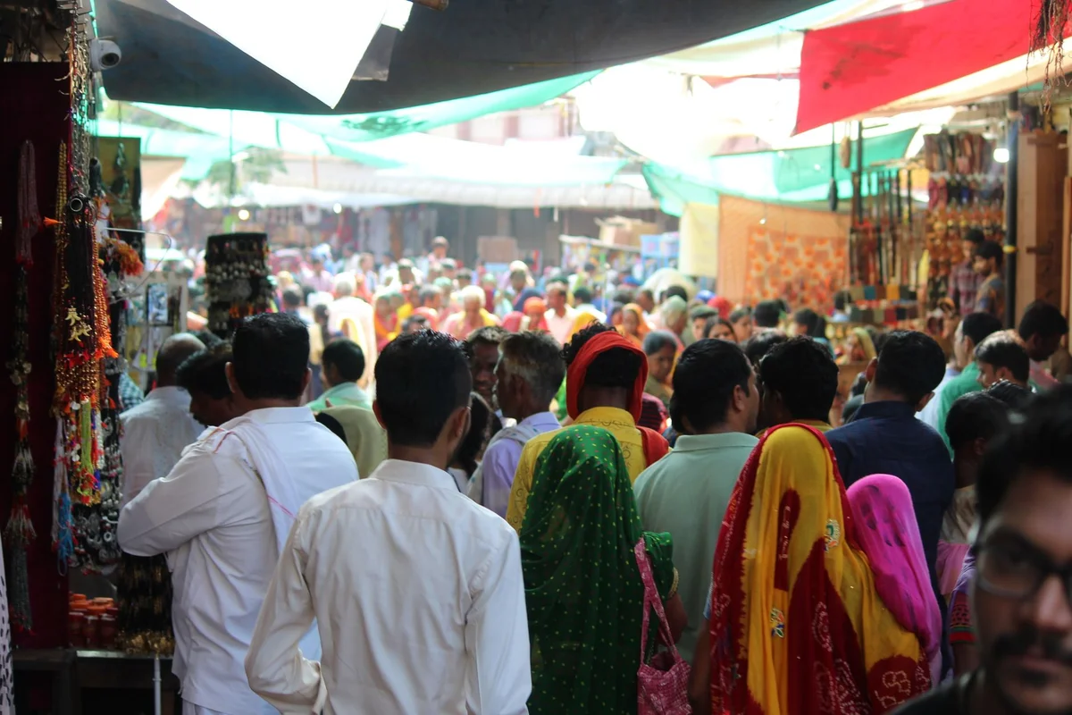 Bapu Bazaar view 2