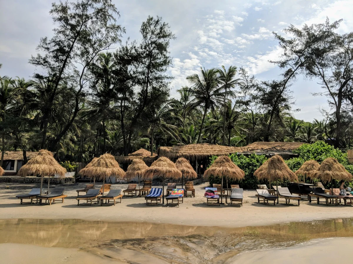 Benaulim Beach view 2