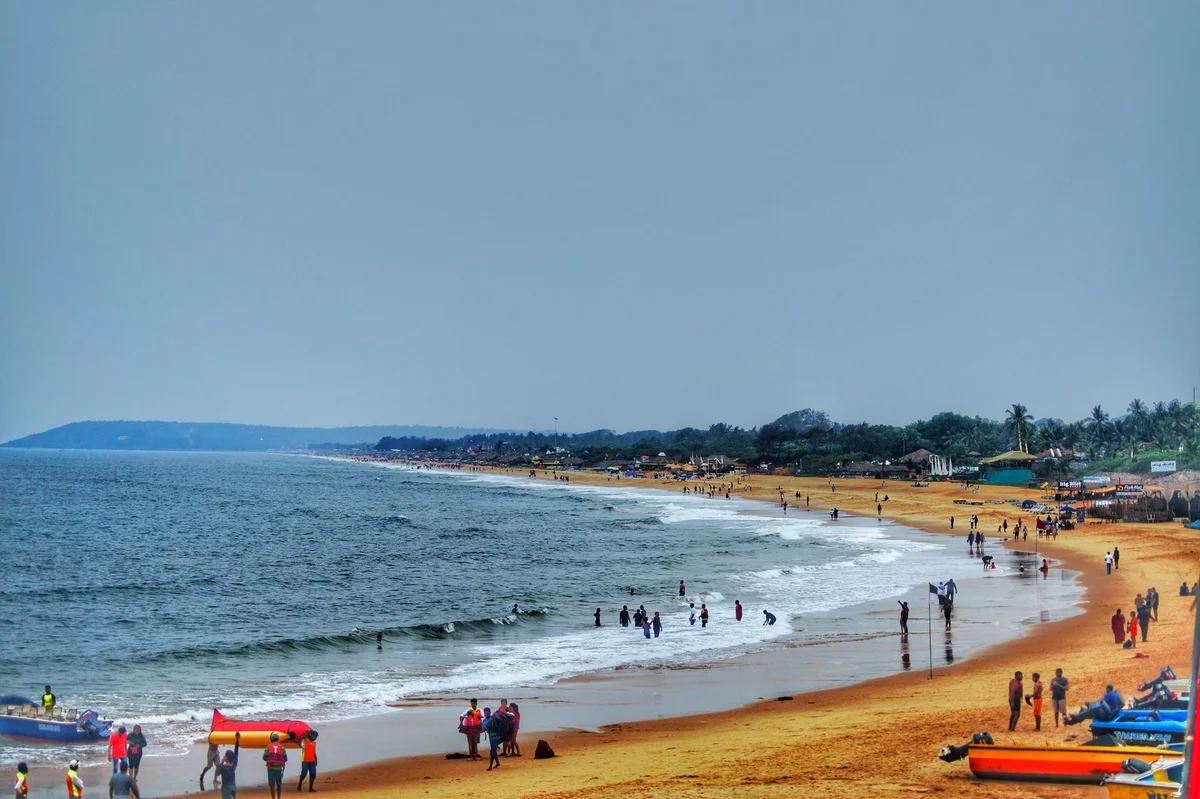 Candolim Beach view 1