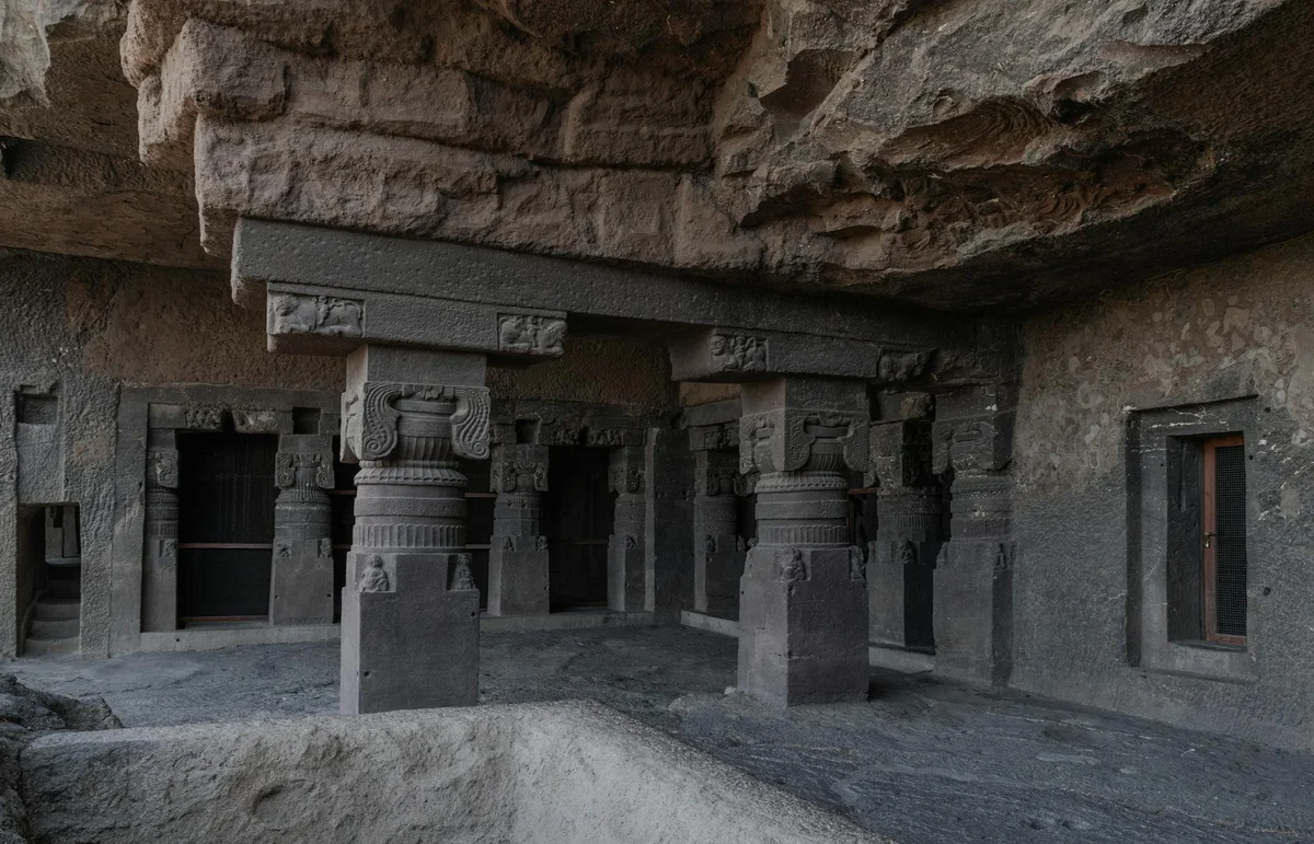 Elephanta Caves view 1