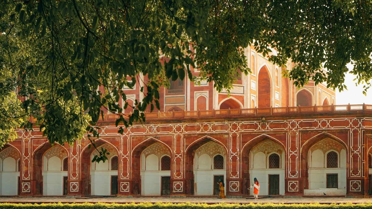 Humayun's Tomb view 1