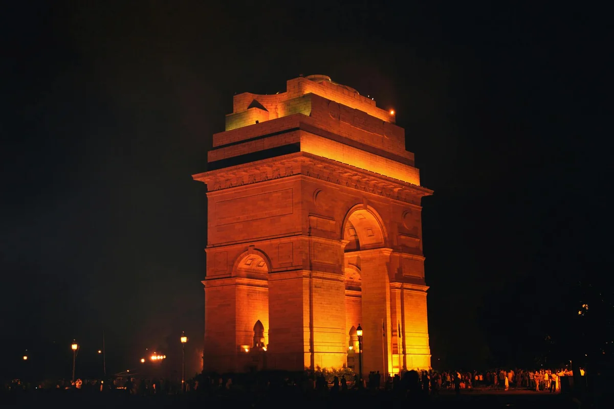 India Gate view 2