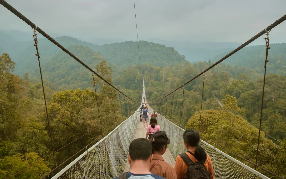 Maribaya Waterfall view 1