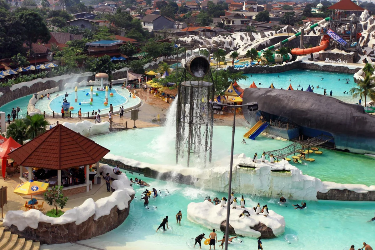 Waterpark Top 100 Batu Aji view 2