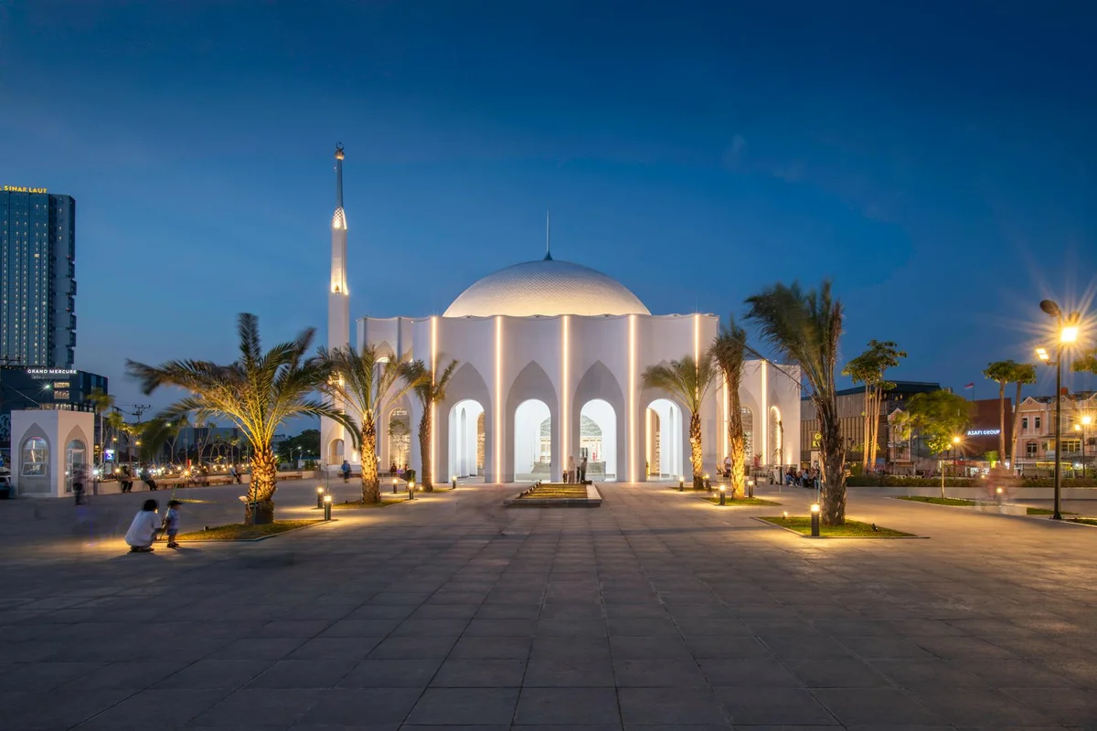 Masjid Agung Raja Hamidah Batam view 1