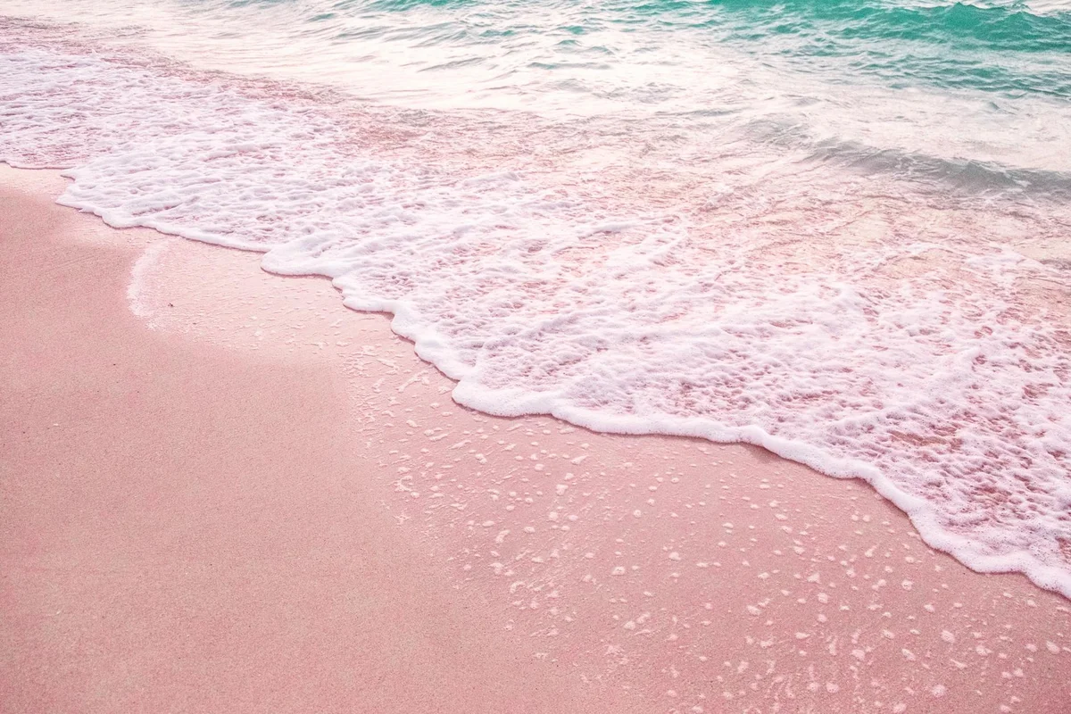 Pink Beach view 1