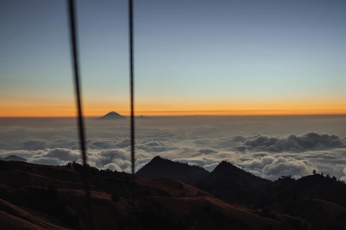 Mount Rinjani view 1
