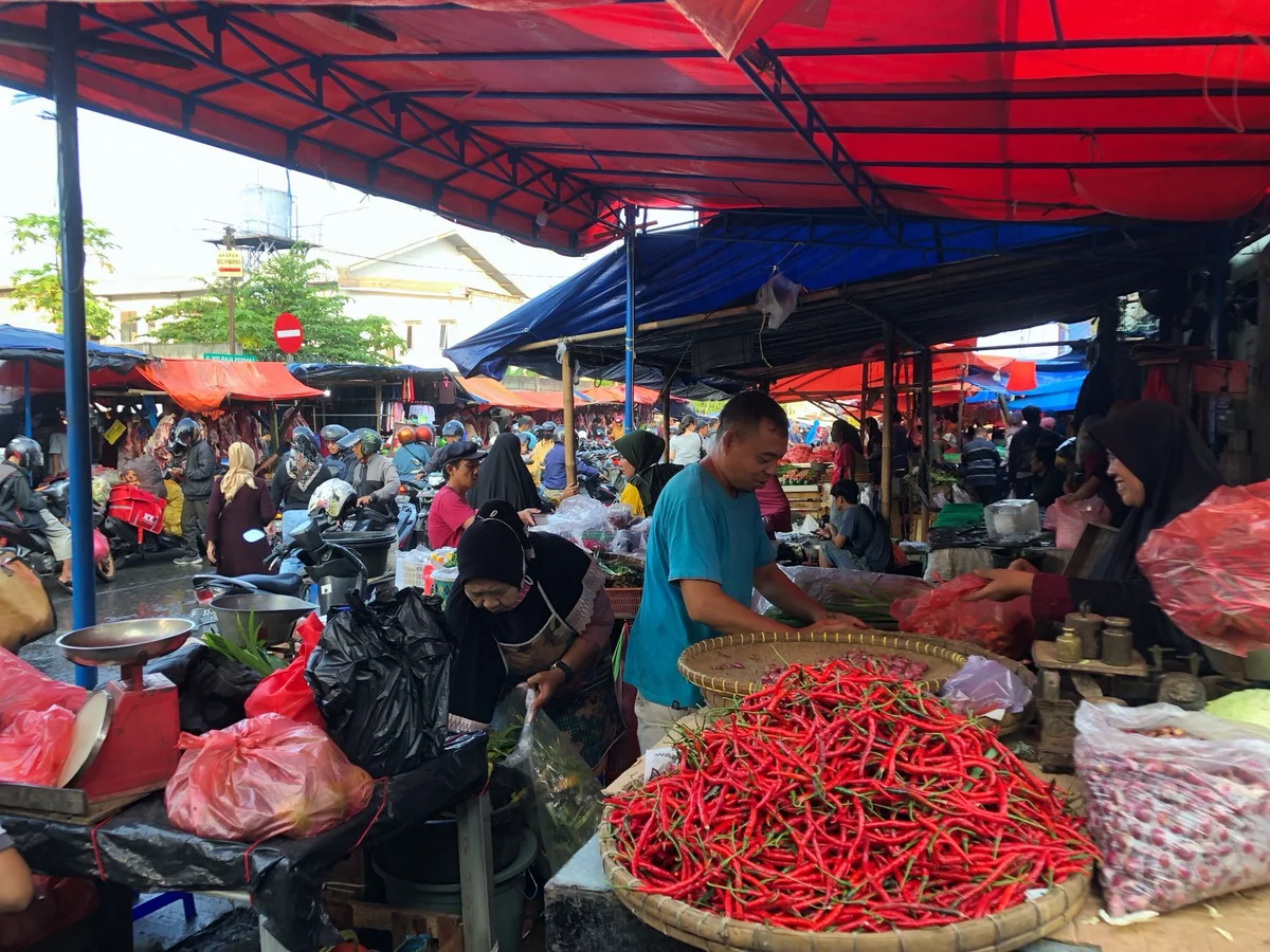 Pasar Cihapit view 1