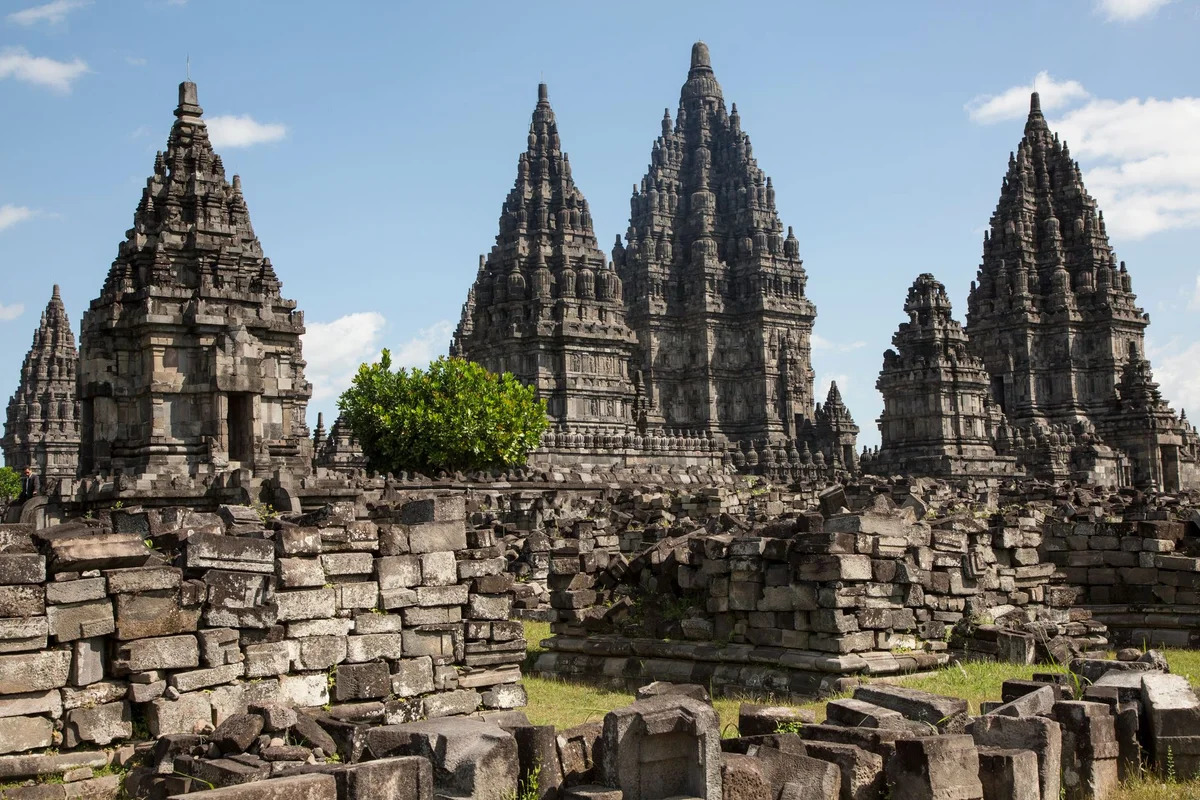 Prambanan Temple Compound view 1