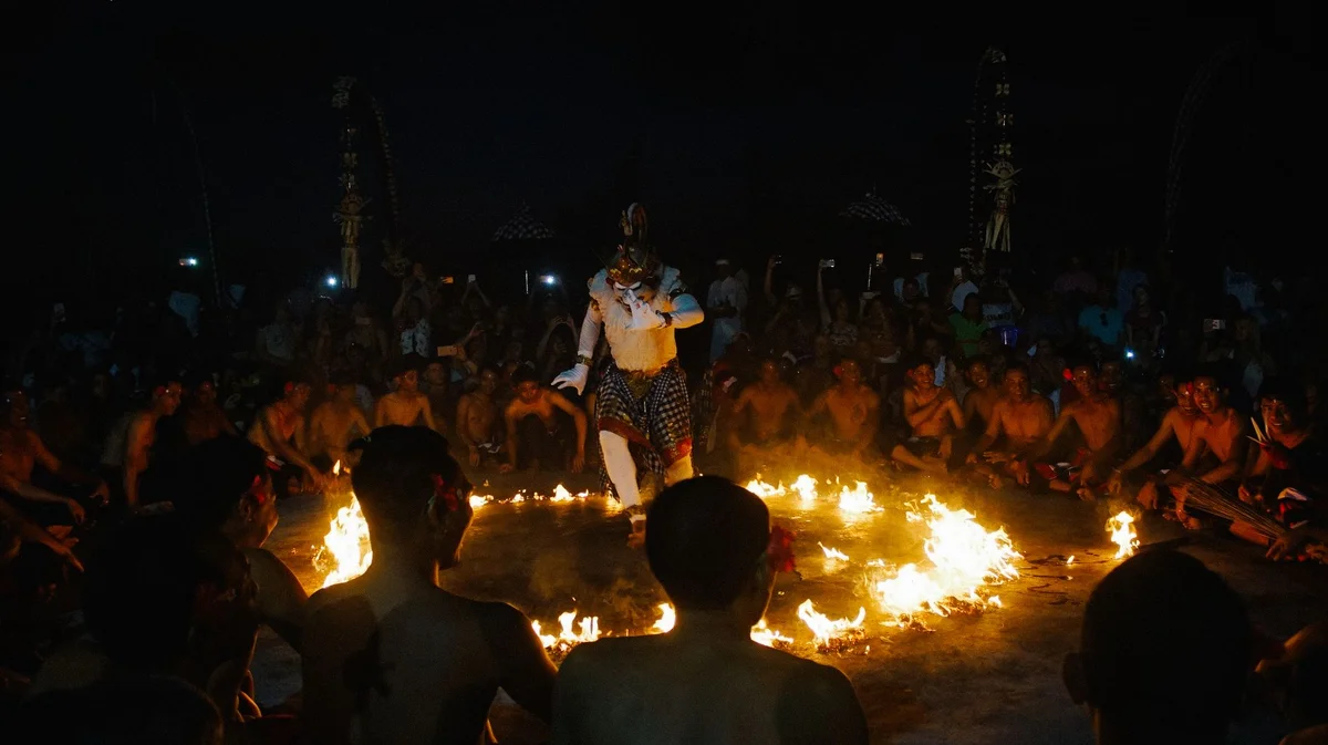 Uluwatu Kecak Fire Dance view 2