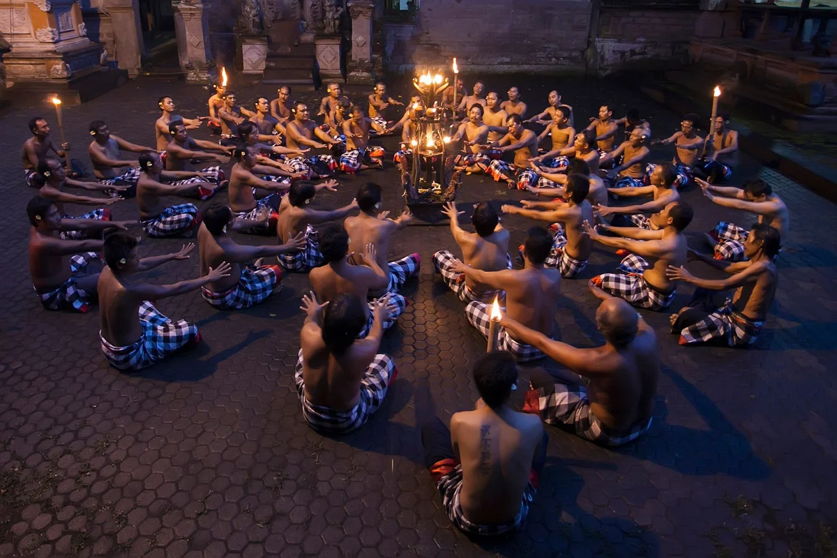 Uluwatu Kecak Fire Dance view 1