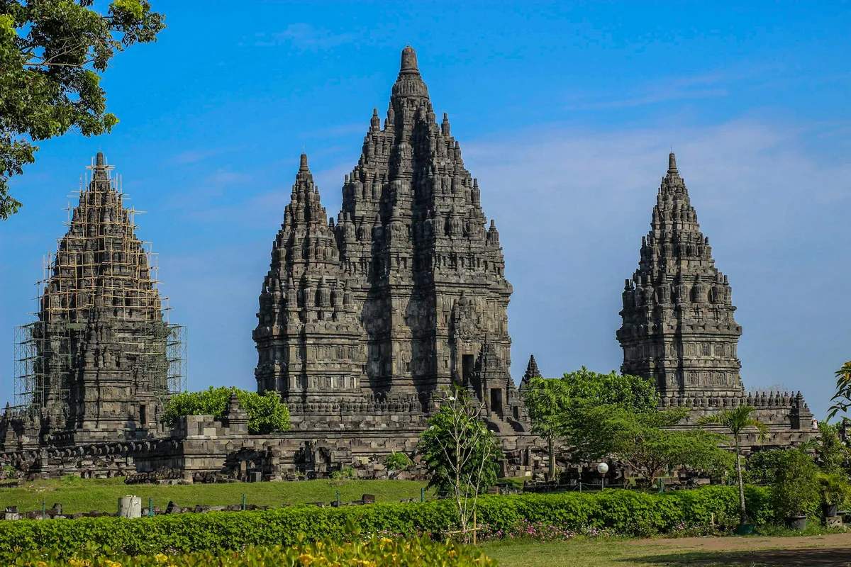 Prambanan Temple view 1