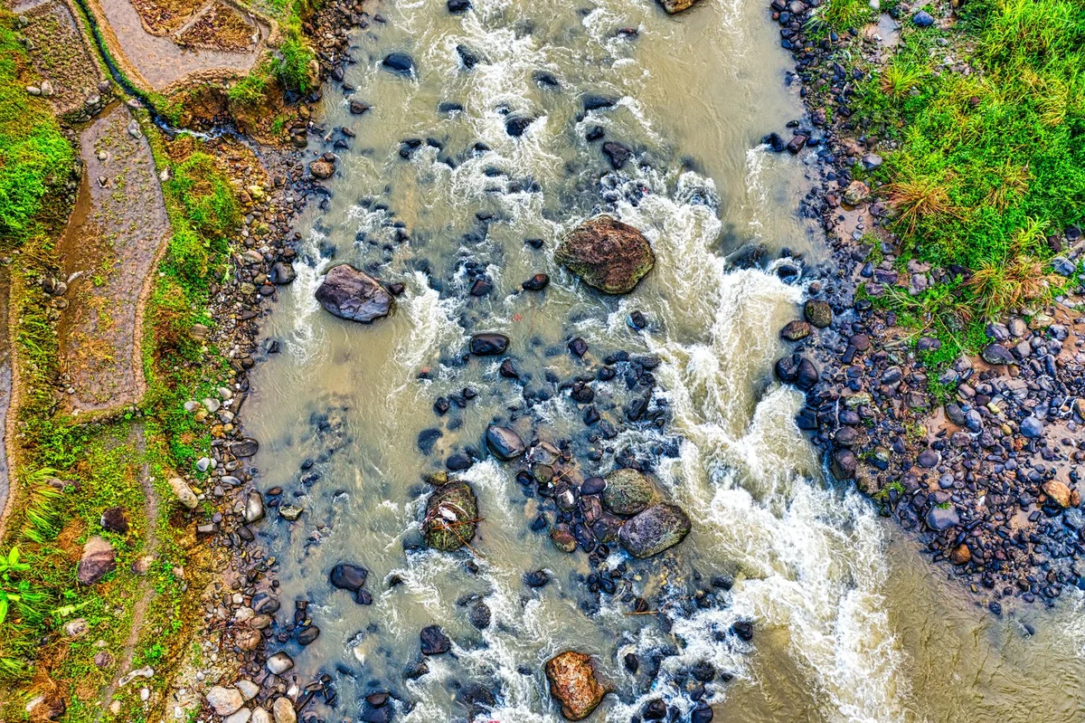 Ongnyonsan Stone River feature