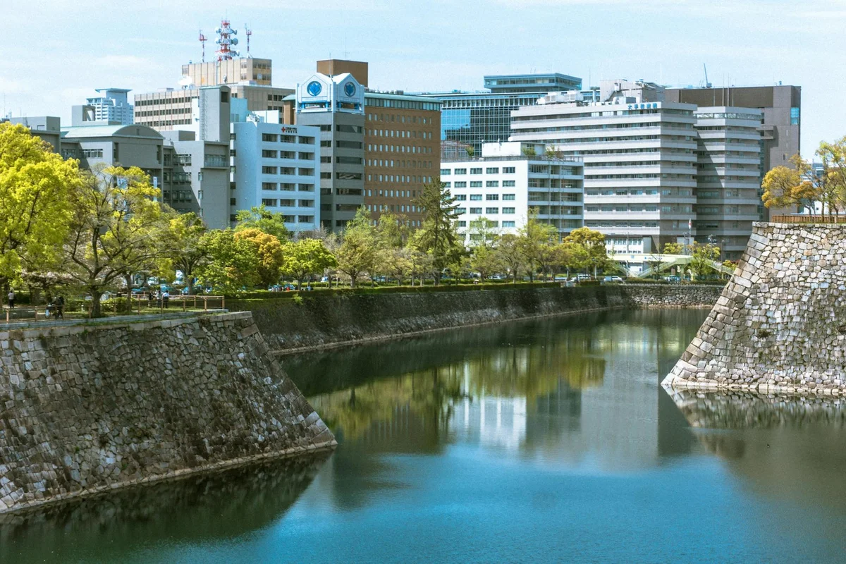 Fukuoka Castle Ruins view 2