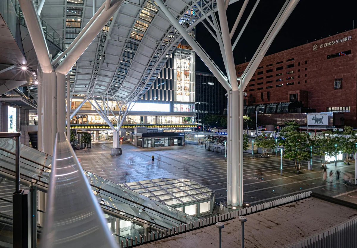 Tenjin Shopping District view 2