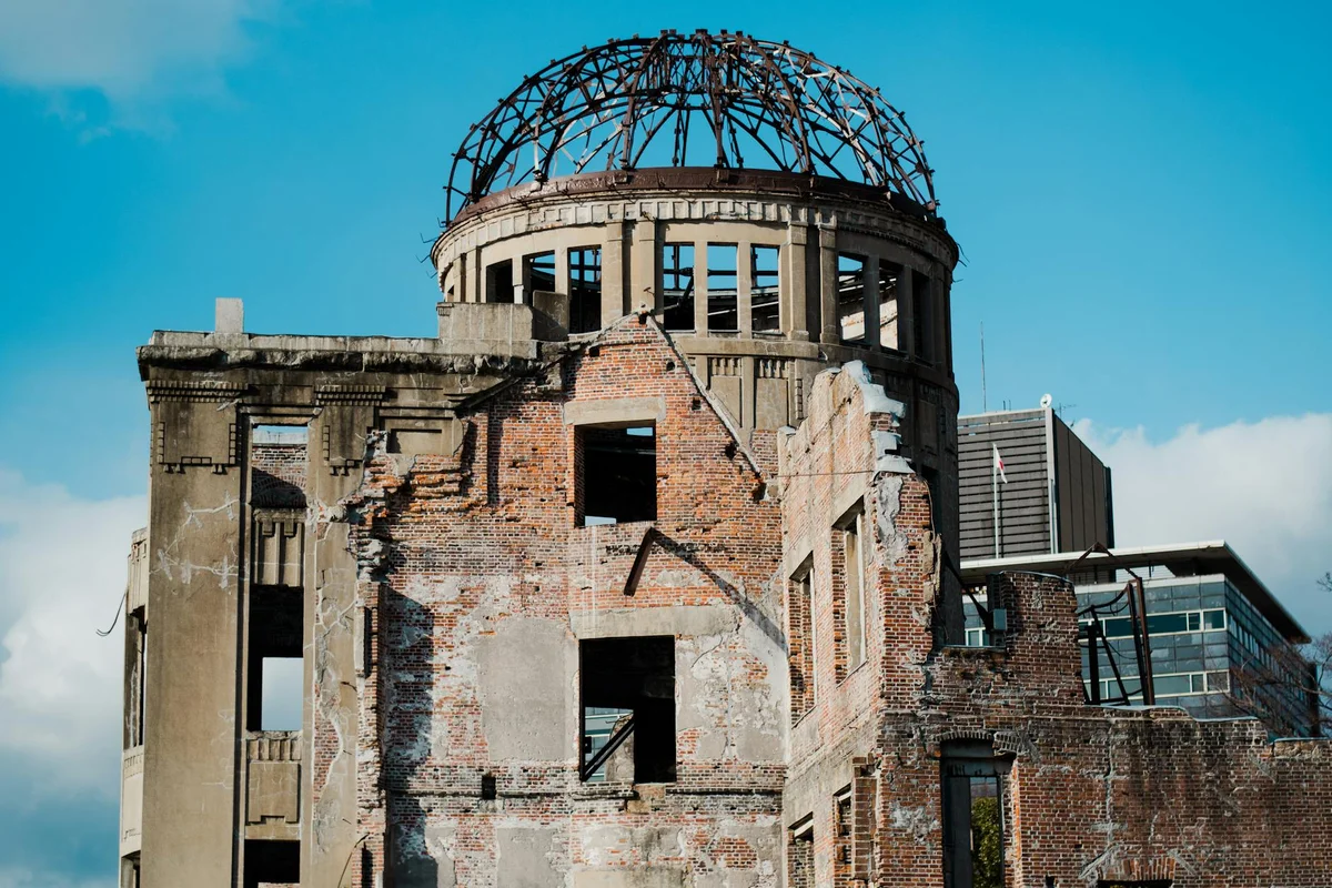 Hiroshima Orizuru Tower view 1