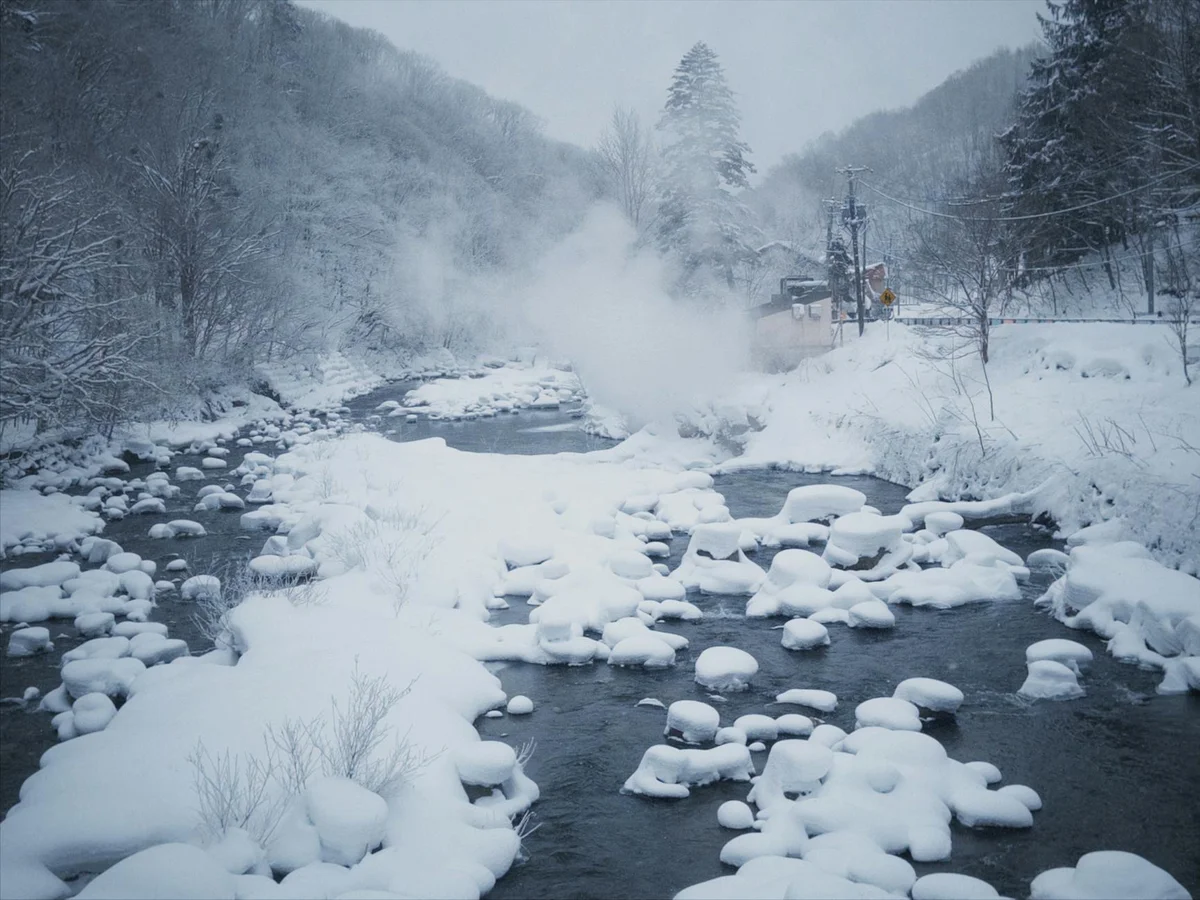 Noboribetsu Onsen view 1