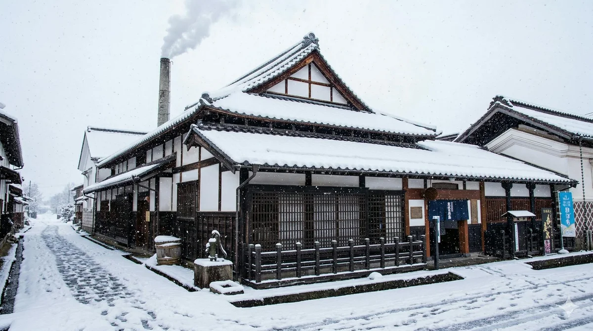 Harushika Sake Brewery Store feature