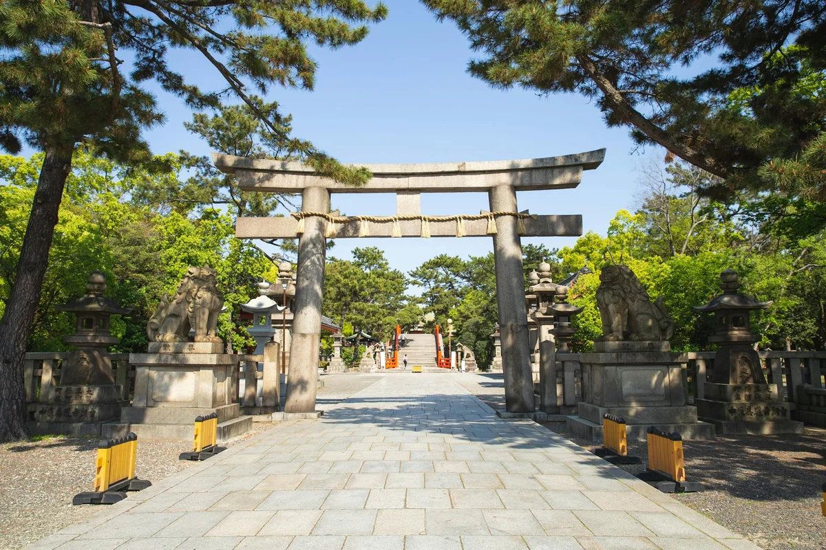 Sumiyoshi Taisha view 2