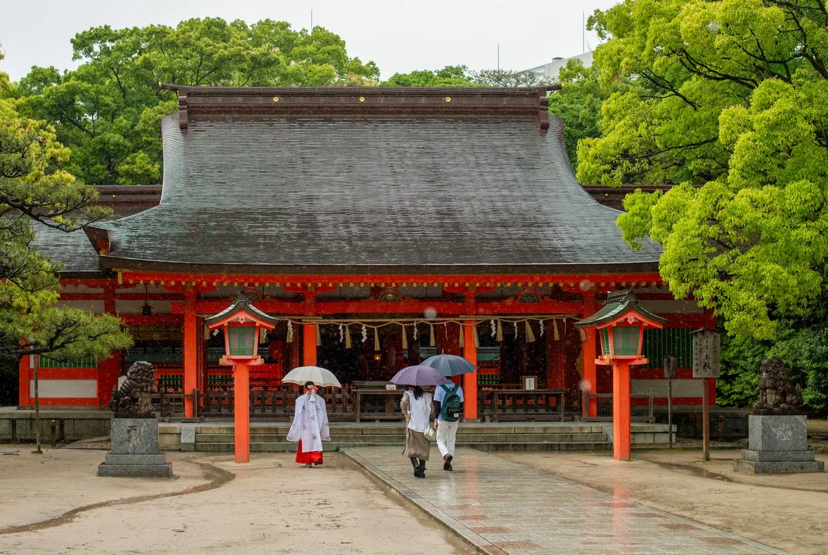 Chugu-ji view 1