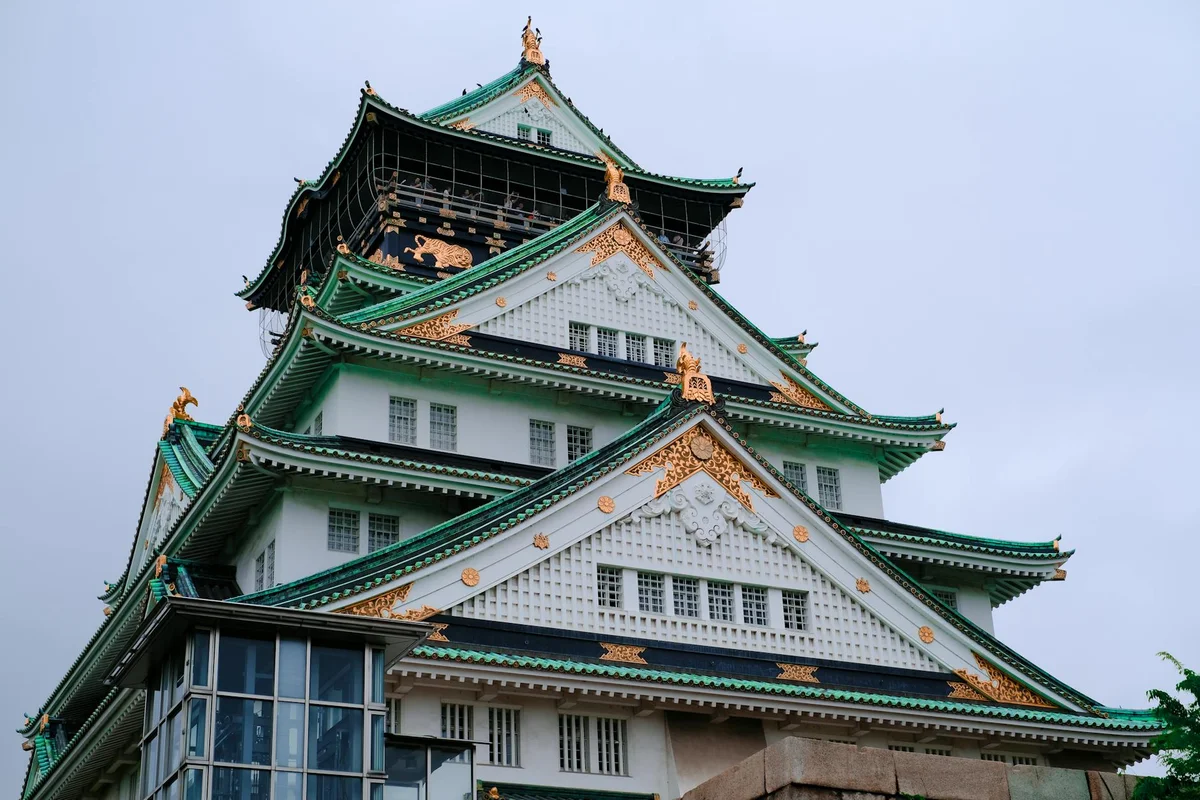 Osaka Castle view 2