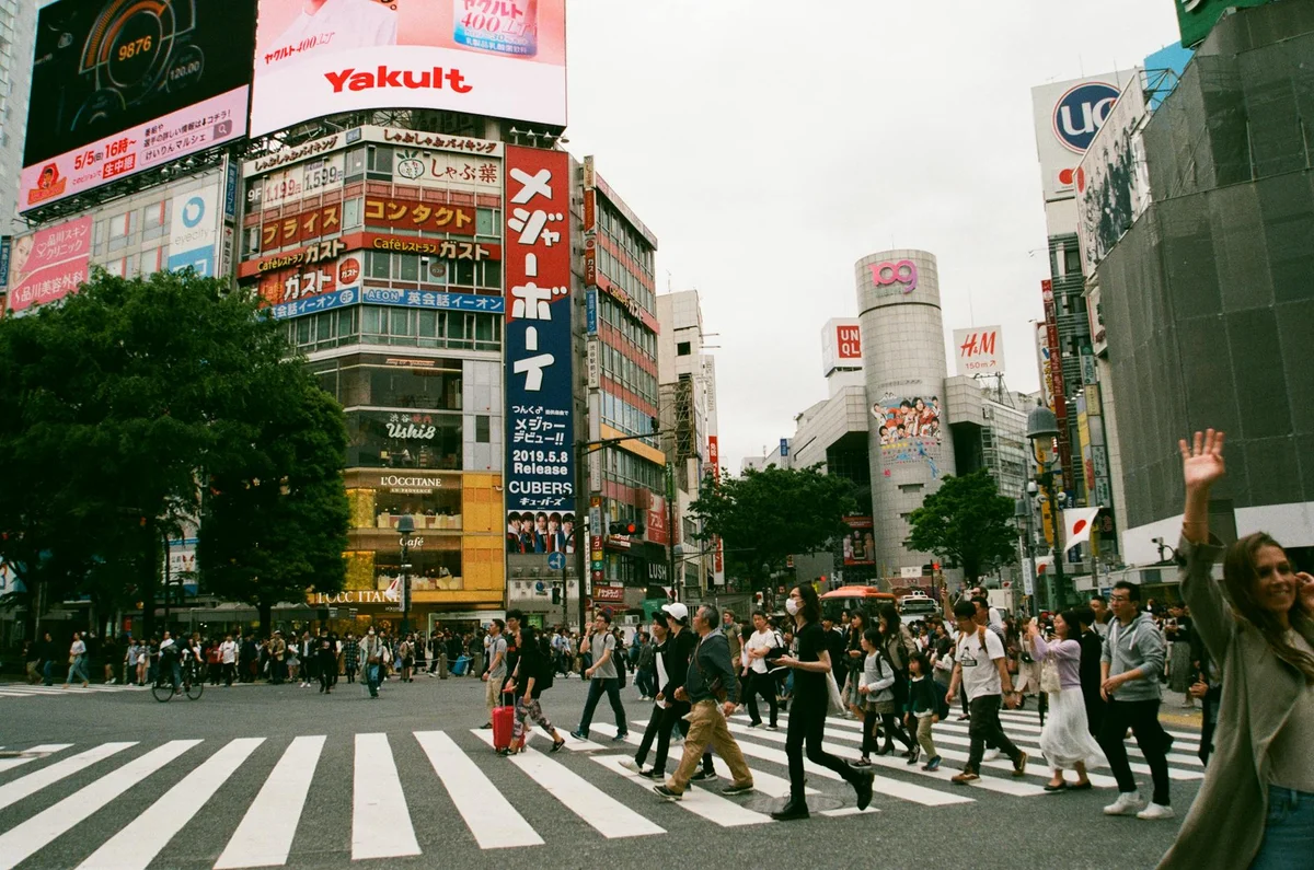 Shibuya Crossing view 1